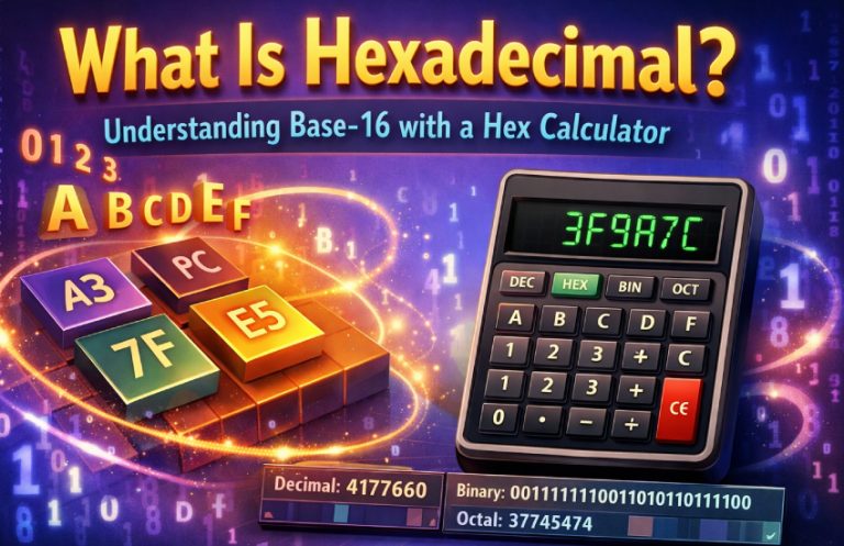 What Is Hexadecimal Understanding Base-16 with a Hex Calculator